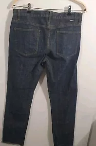 HURLEY Mens 84 SLIM Blue Casual Surfing Jeans Sz W34 L 32 - Picture 1 of 11