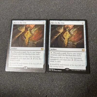 Key to the City Magic The Gathering Mtg Rare Kaladesh Card 2 - Image 1 of 4