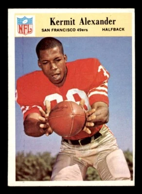 1966 Philadelphia Football #171 Kermit Alexander EX *e1 - Image 1 of 2