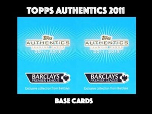 TOPPS AUTHENTICS 2011