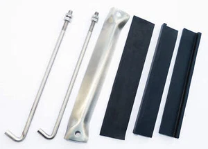 MGB Stainless Steel 6V Battery Clamp / Securing Kit, MG AHH6353K - Picture 1 of 1