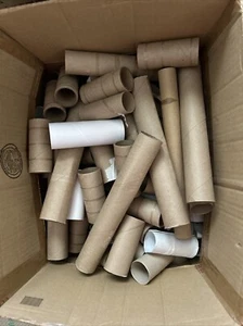 6 Lbs Assorted Cardboard Cylinders/Tubes For Crafts. - Picture 1 of 1