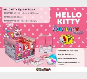 Hello Kitty - Squishy Plush (12 pz.) - Foto 1 di 1