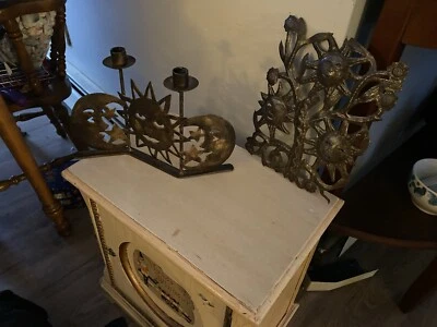 Home decor  Candle Holder And Wall Plaque - Image 1 of 2