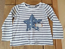 Next Blue & White Striped Star Top 12/18 Months combine postage build a bundle 