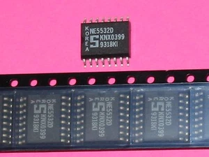 NE5532 D DUAL RAUSCHARM OP AMP - 16 Pin SMD - 5 Stck. Posten - Bild 1 von 1