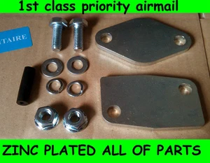 EGR REMOVAL BLANKING PLATE KIT MITSUBISHI PAJERO DELICA CANTER L200 L300 L400 - Picture 1 of 2