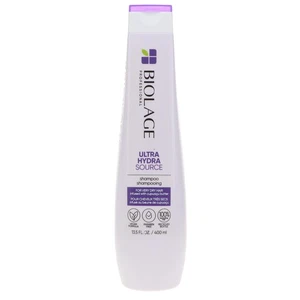 MATRIX BIOLAGE ULTRA HYDRASOURCE SHAMPOO 13.5 OZ ~ NEW ~ DAMAGED CAP - Picture 1 of 8