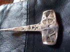ORIGINAL  VIKING  AMULETT  THOR /KREUZ  Gold  Ende 10tes Jahrh.  RRRR