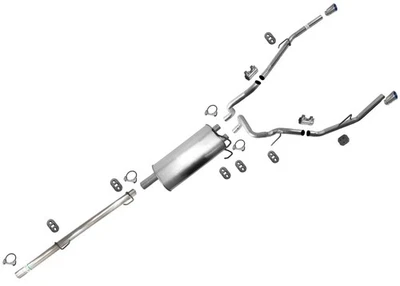 Escape doble de alto flujo para Ram con dobles de fábrica para Ram 1500 2013-2016 5,7 L Foto 1 de 4