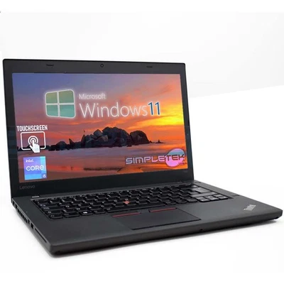 Lenovo T460 I5 Touchscreen Computer 8gb 120gb Notebook Tragbar Aufbereitet - Bild 1 von 4