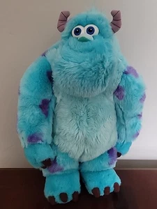Peluche Disney Pixar Monsters Inc Sully 14" Sullivan blu peluche - Foto 1 di 6