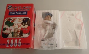Boston Red Sox CURT SCHILLING 2005 Bobblehead Portland Sea Dogs Giveaway NEW NIB - Picture 1 of 5