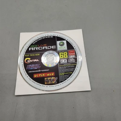 Xbox Live Arcade Demo Disc 68 Official Xbox Magazine Xbox 360 Video Game Contra - Image 1 of 3