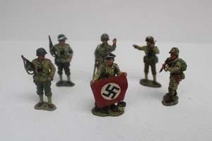 (6) KING & COUNTRY DIE-CAST D. DAY SOLDIERS - 1 3/4" - 3" TALL RARE!!!! - Picture 1 of 15