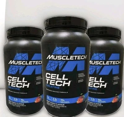MuscleTech Cell Tech Creatine Muscle Gainer All Size and Flavours 3g or 10g Crea