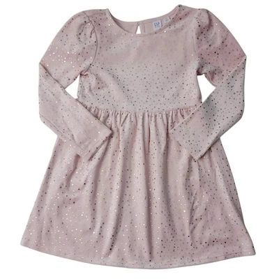 Gap Kids Girls Casual Easy Care Knee Length Long Sleeve Dress - Image 1 of 3