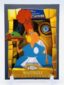 WAITRESS- EMPEROR'S NEW GROOVE 25 ANNIVERSARY #EMP-7 - 2025 Topps Chrome DISNEY - Picture 1 of 2