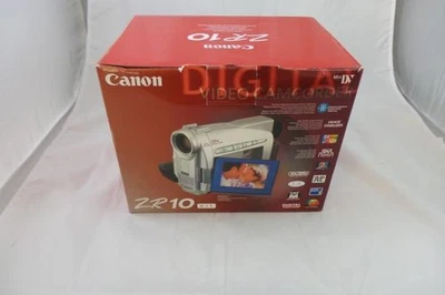 Canon ZR10 NTSC Digital MiniDV Camcorder 10x Optical Zoom (3180A001) - Image 1 of 2
