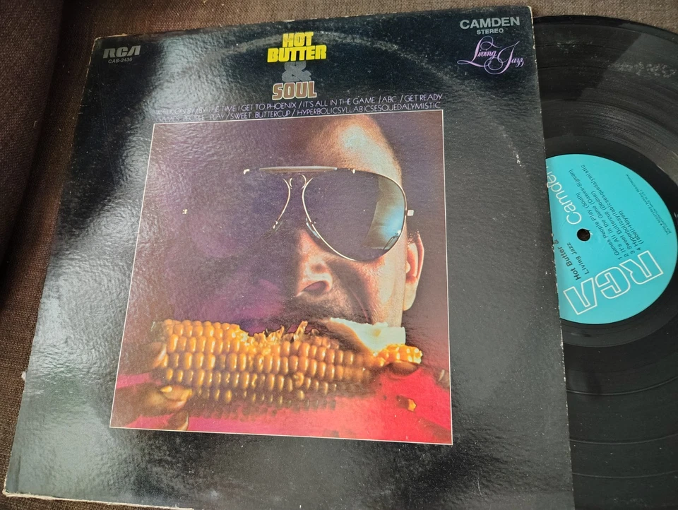 LIVING JAZZ Hot Butter & Soul LP RCA CAMDEN Jazz-Funk Soul R&B Breaks Fusion - image 1 of 1