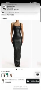 Naked Wardrobe Leather Maxi - Picture 1 of 2