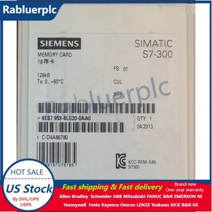 New Siemens 6ES7 953-8LG20-0AA0 6ES7953-8LG20-0AA0 SIMATIC S7 Micro Memory Card - Picture 1 of 9