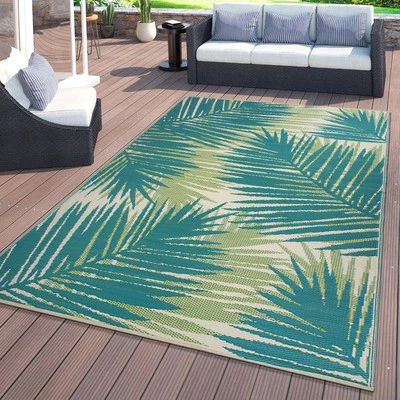 Rugshop Indoor Outdoor Carpet Floral Tropical Reversible Plastic Outdoor Rugs - Image 1 of 2