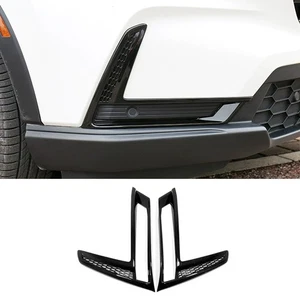 Bright Black Front Fog Light Lamp Trim for Honda CRV CR-V 2023-2025 - Picture 1 of 10