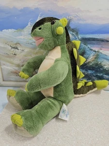 Build A Bear Dinosaurio Ankylosaurus Verde 18” Peluche Texturizado con Picos Verdes - Imagen 1 de 7