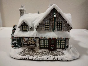 Hawthorne Village Santa's Workshop Spielzeug THOMAS KINKADE Weihnachtsdorf mit Echtheitszertifikat - Bild 1 von 13