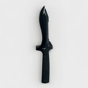 Black Combat knife 440 stainless steel - Picture 1 of 6
