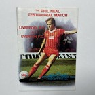 1985/86  Liverpool v Everton  Phil Neal Testimonial Programme  rare