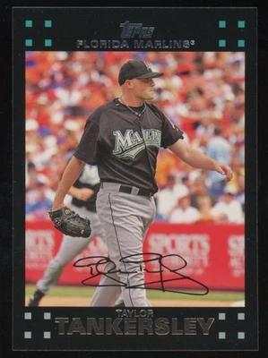 2007 Topps Taylor Tankersley Florida Marlins #579 - Image 1 of 2
