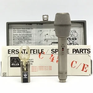 PROFI MIKROFON AKG D 124 C - MADE IN AUSTRIA MICROPHONE VINTAGE 60/70s - Bild 1 von 10