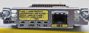 CISCO HWIC-1GE-SFP 1-Port High Speed Wan Interface 73-8857-03 - Bild 1 von 3