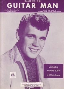 Original Sheet Music - Duane Eddy  - (Dance With) Guitar Man - 1962 - Mint Cond - Picture 1 of 4
