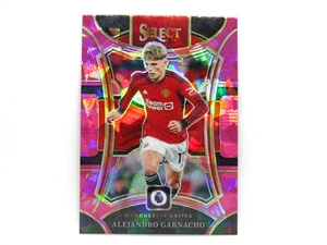 2023-24 Select Alejandro Garnacho EPL Pink Ice Prizm Mezzanine Man Utd 169 - Picture 1 of 2