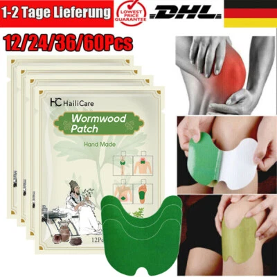 HAILICARE 12~60X knee Pain Relief Patch,Kniegelenk Schmerzlinderung knie Patch Pflaster DE