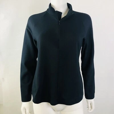 Pullover Moving Comfort negro Dri Layer atlético cuarto cremallera grande 12/14 Foto 1 de 4