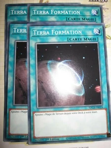 YU-GI-OH! PLAYSET (LOT DE 4) TERRA FORMATION SDCH-FR024 NEUF FRENCH EDITION 1 - Bild 1 von 1