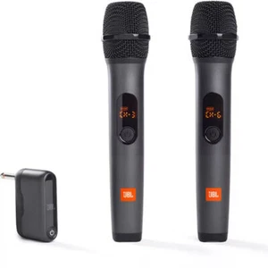 JBL Mikrofon Set Zweikanal Bluetooth  Wireless Microphone für Party Karaoke - Bild 1 von 9