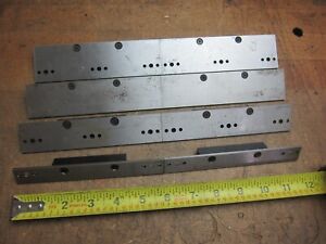 4 pairs Toolex 6" vise parallel quick change snap jaws 3/4" 1.25" 1.5" 1.75"