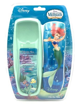 Nuevo Teléfono Little Mermaid Disney Trim Line Princesa Edición Especial Ariel 2006 Foto 1 de 4