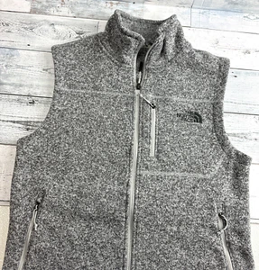 The North Face Weste Fleece Herren Small grau Full Zip Polyester leicht - Bild 1 von 12