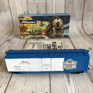 Vintage Athearn Pearl Brewing Co 50’ Plug Door Box Car 1332 HO Scale MKGX 120 - Picture 1 of 19