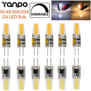 Mini G4 Led Silicone Lamp 6W Bulb Dimmable 6 W Lamps 12V Home Lighting Cob Light - Picture 1 of 14