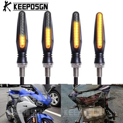 Indicadores de motocicleta 12V luzes de seta para Yamaha YZF R3 YZF-R3 4PCS - Imagem 1 de 4