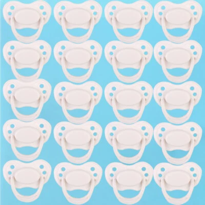 20X Magnetic Pacifiers Pacifier for Reborn Baby Dolls Lifelike Newborn DIY Gift - Image 1 of 4