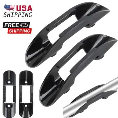LAVA 2/4Pcs Kayaks Paddle Holder Clip for Canoes, Boats Marine Mount Accesory Tools