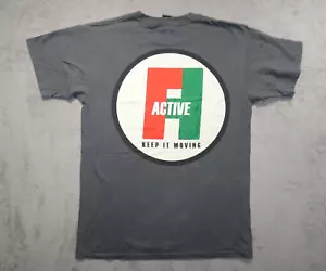 Vintage Active Ride Shop Skateboarding Keep it Moving T Shirt Small Gray - Picture 1 of 10